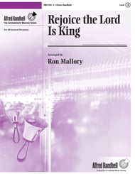 Rejoice, the Lord Is King Handbell sheet music cover Thumbnail